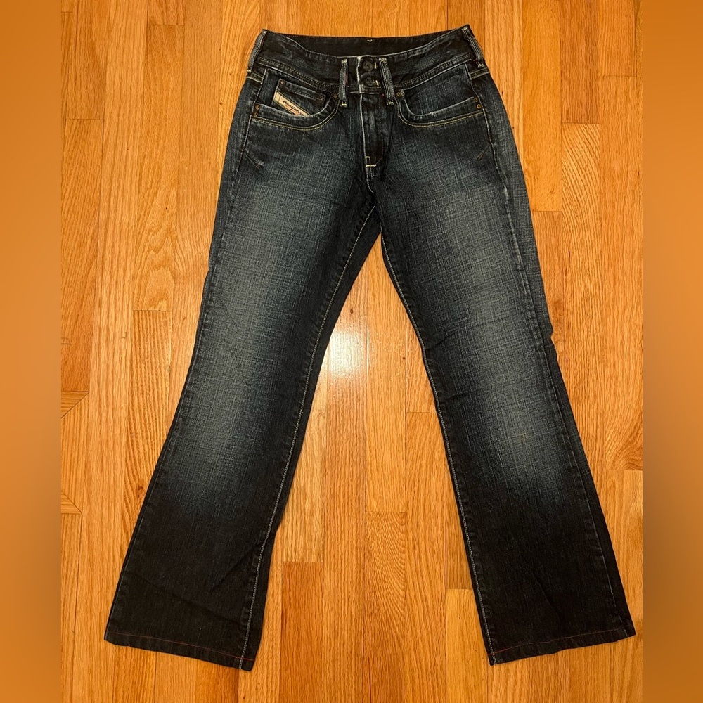Vintage Dark Wash Diesel Industry Denim Jeans